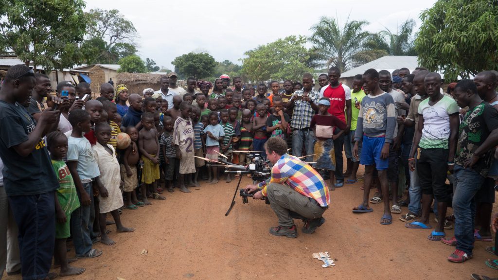 Flugaufnahmen in Sierra Leone